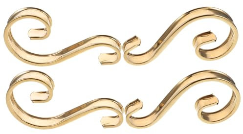 GLEAVI 4 Piezas De Accesorios De Decoración De Flores para Puerta Decoración Superior De Valla Accesorio De Puerta Accesorios De Puerta Adornos De Valla De Jardín Abalorio