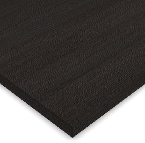 X57 Tischplatte 19mm Zuschnitt nach Maß 2mm ABS Kante Umleimer Dekorplatte Holzplatte Spanplatte (Eiche Dunkel)