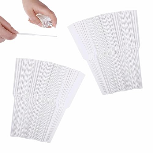 400Pcs Papel de Perfume Tiras de Prueba de Perfume Probador de Fragancias | para Probar AroFragancias Aceites Esenciales Probador