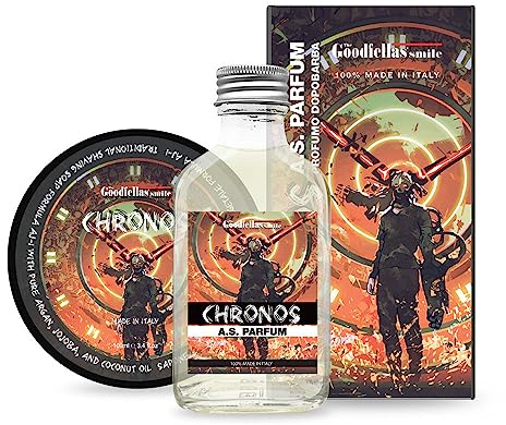 Set Chronos sapone da barba e Aftershave. The Goodfellas' Smile