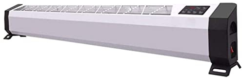 WANGFENG Heater,Most Popular Stylish Designer Look Convector Radiator - Skirting Panel Heater - Free Standing - Heaters Electric for Home Low Energy - 2500W - with Thermostat/Timer/Remote Control