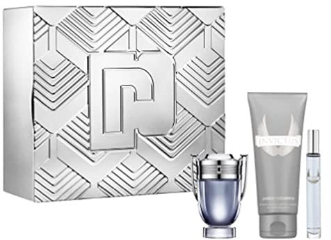 PACO RABANNE INVICTUS SET 50ML EAU DE TOILETTE SPRAY+100ML SHOWER GEL+10ML MG - 1 SET