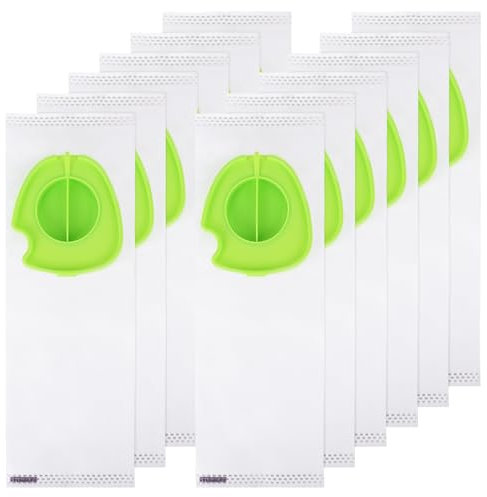 12 Pack Vacuum Dust Bags for G-tech PRO & PRO 2, Cordless & Handheld Vacuum Cleaner ATF301, ATF303, ATF307, ATF308
