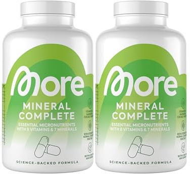 More Mineral Complete V4, 2 x 150 Kapseln mit Vitamin-Mineralstoff-Komplex (Design kann variieren)
