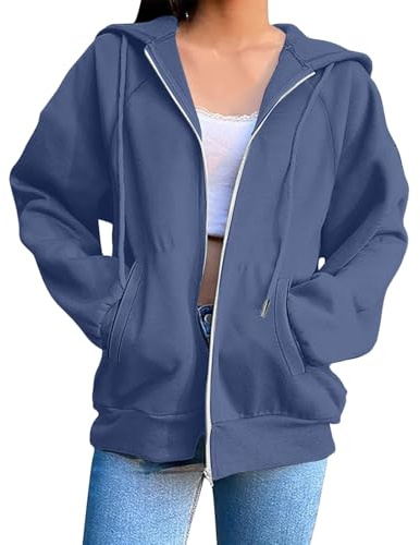 Nuoke Jogginganzug Damen, Strickjacke mit Reissverschluss Damen, Kuschelpullover, Pulli mädchen, Strickjacke beige, Oversized Hoodie, ausgefallene Strickjacken, Blusenjacke, Decke Pullover