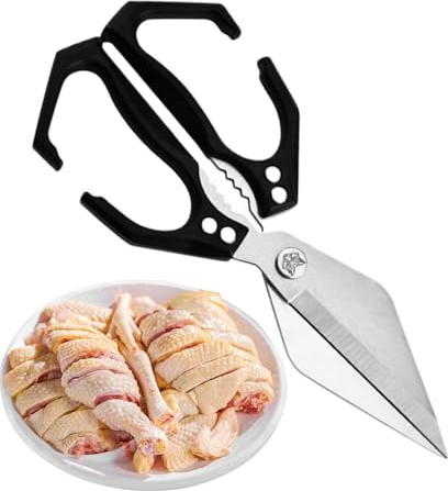 Mppchhn Tijeras Para Aves - Tijeras Robustas De Uso Intensivo - De Cocina Multiusos Resistente Para Cortar Pollo Pescado