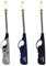 KONSUMANY Stabfeuerzeug Gas Feuerzeug 27 cm Lang Nachfüllbar (Grau, Blau, Schwarz) - 3 Stück