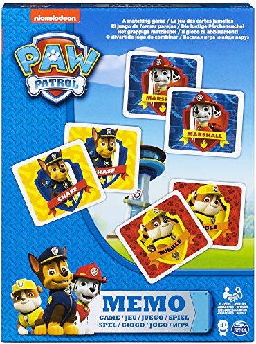 Spin Master 6033326 Paw Patrol Memory Match 48 Karten, mehrfarbig