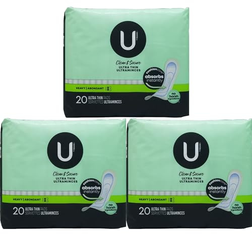 Kotex Kotex Security Ultra Thin Pads Long 20 Each, 3 Count
