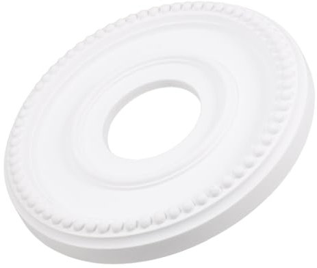 Ciieeo De Pu Moldeado Para Candelabros Placa De Redonda De Techo Fácil Para Ventiladores De Techo