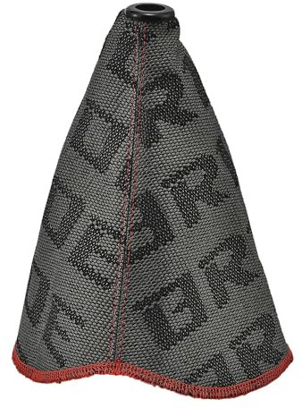 Blueshyhall Auto Schaltsack mit Muster, Universalle Schaltknauf Sack aus Segeltuch, Schalthebel Bezug Abdeckung Staubschutzhülle Sport-Stil, Auto Schaltknauf Überzug Tuning Zubehör (Schwarz)