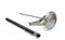HENDI Thermometer, für Milchschaum, Einstechmeter, Küchenthermometer, Fleischthermometer, Temperaturbereich -10° bis 110° C, Graduierung 1°C, ø44x(H)140mm