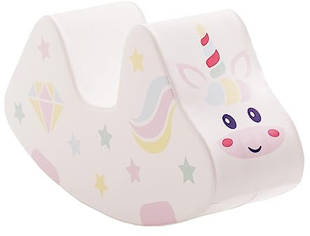 IGLU Soft Play Caballo balancín para niños, Juguete Mecedora (Unicorn)