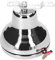 YIWENG 12V 110dB Elektroklingel Laut Sicherheitsalarmhorn Interner Schlag Edelstahl Notfall Alarmglocke für Auto Fahrzeug Motorrad Marine Boot