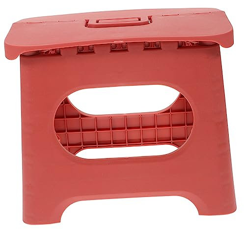 Happyyami Kunststoff Klapphocker Tragbar Outdoor Angelhocker Camping Faltstuhl Klein Ergonomisch Griff Für Garten Küche Bad Reise