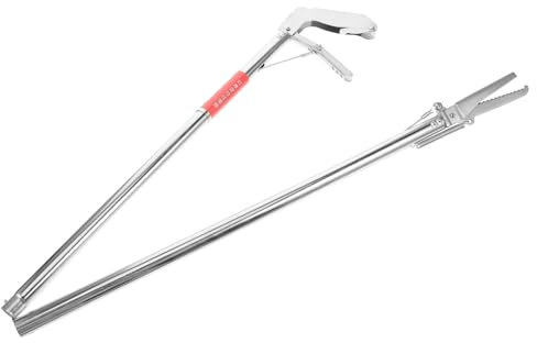 YARNOW Schlangenfänger-Clip Aus Edelstahl Schlangenstäbe-klemmöffnung Fangwerkzeug Für Schlangen Schlangenhaken Und Greifer Schlangenfallen-Clip Praktisches Schlangenhilfsmittel