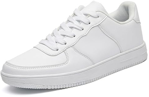 LECYGNB Men's Casual Fashion Trainers Sneakers Comfortable Breathable Lightweight Lace-Up Walking Shoes
