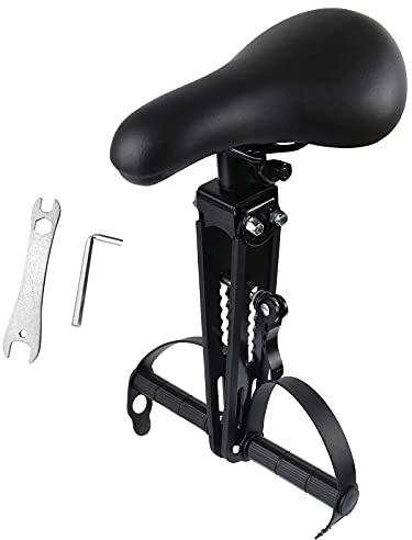 Bomoya Selle de vélo pour Enfants pour VTT, siège de vélo Amovible à Monter sur Le Devant pour Enfants de 2 à 5 Ans, Compatible avec Tous Les VTT Adultes (siège)
