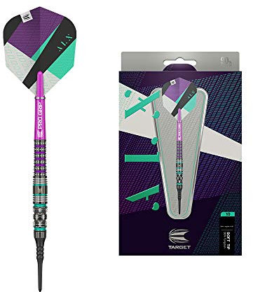 Target Darts ALX 10 19G 90% Wolfram Soft Tip Darts Set
