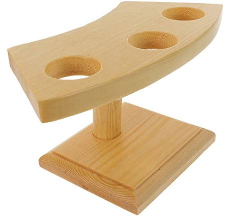 Zerodeko 3trous Support Pour Cornets De Glace Et Sushi Présentoir à Compartiments Pour Desserts Pour Restaurants Et Événements