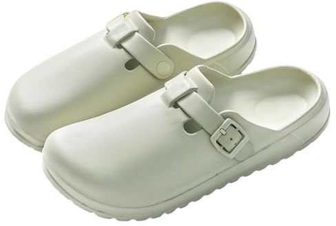 ELIOGN Sabots Jardin Femme EVA - Mules Confortables Imprimées | Idéal pour la maison, le jardin et l'extérieur. Mousse EVA imperméable, légère et facile à nettoyer.