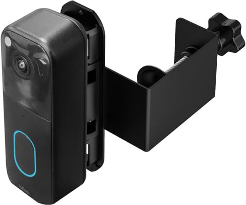 Supporto Citofono per Porta Appartamento | Supporto Regolabile per Citofono | Montaggio Senza Fori per Esterni Adatto ad Appartamenti Uffici Case e Campus