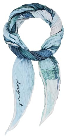 Desigual foulard collezione accessori, Verde, Taglia unica
