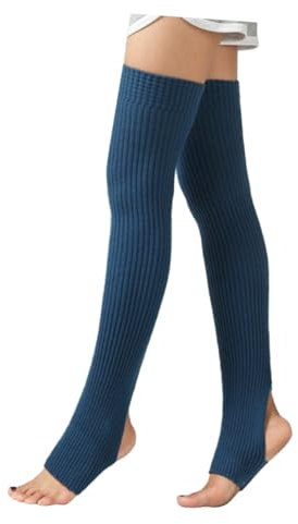 IMIKEYA Chaussettes de Danse pour Femmes en Fibres Acryliques, Paire Unique, Stretch Agréable et Résistant, Style Hivernal Confortable Saison D'hiver