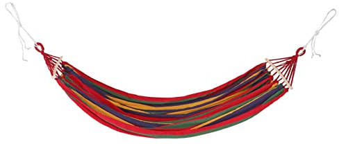 Amaca pieghevole da 150 kg, resistente, installazione rapida, per spiaggia, viaggi, campeggio e giardino, design portatile con barra per il massimo relax e comfort