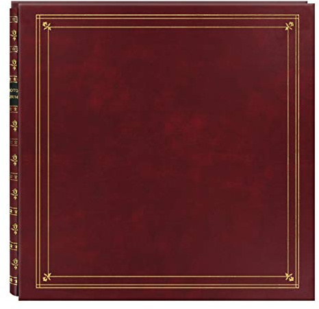 Pioneer Photo Albums MP-46 Photo Album, Burgundy Red