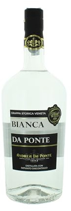Andrea da Ponte Grappa Bianca Da Ponte 1,0l 40%