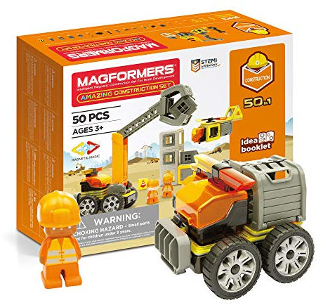 Magformers 717004 Konstruktion-Figuren Construction Set, Multicolor