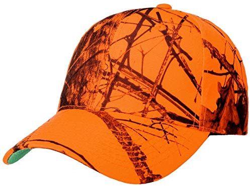 Lodenhut Manufaktur Breakup Cap Basecap Baseballcap Jagdcap Curved Brim (One Size - orange)