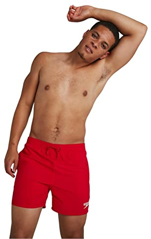 Speedo Hombre Shorts de baño Essential de 41 cm Fed Red XS
