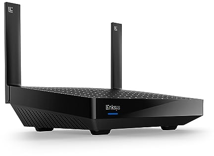 Linksys Mesh Wifi 6 Router, Dual-Band, 1,700 Sq. ft Coverage, 25+ Devices, Speeds up to (AX1800) 1.8Gbps - MR7350