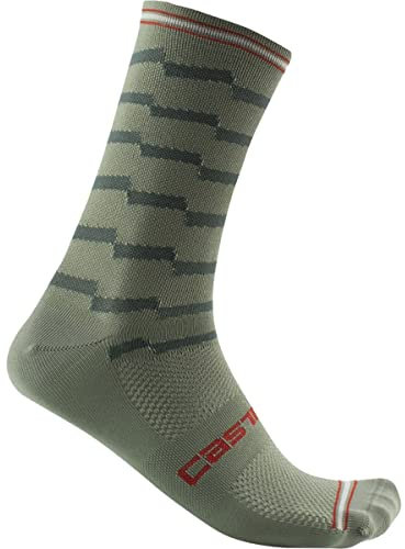 CASTELLI 4522037-346 UNLIMITED 18 SOCK Socks Men's Verteidiger grün M