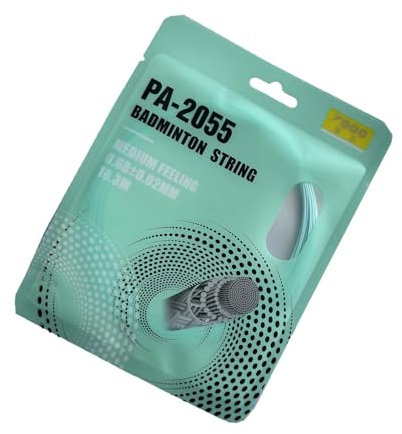 Badminton-Saite, 0,70 mm Durchmesser, Multifilament-Tennisschlägerschnur, 10 m hohe Spannung, Badminton-Faden, Draht-Ersatz, Trainingsschlägersaite für Badminton