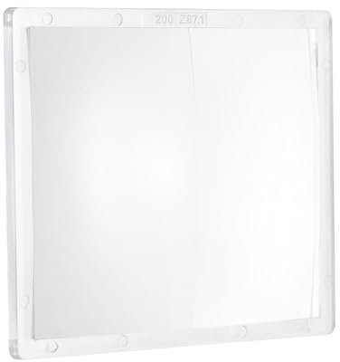 QUARKZMAN Lente di Ingrandimento per Saldatura 3,54 x 4,25 (2 Diottrie) Lente Ingrandimento Casco Saldatore PC Lente Saldatura Trasparente Adatta Maggior Parte Caschi Saldatore