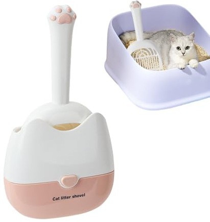 Pelle à litière murale pour chat avec | Collecteur de déjections canines pour le nettoyage extérieur du parc, de la cour, des petits animaux de compagnie, lapin, cheval, étals et chatons