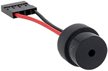 MURYE Altavoz de enchufe pequeño para placa base, placa de zumbador de sonido, alarma de pitido, altavoz para PC, computadora interna, carcasa de repuesto para placas base