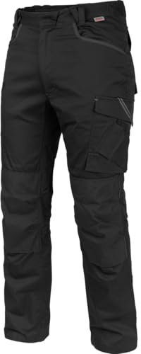 WÜRTH MODYF Bundhose Stretch X - professionelle Arbeitshose für Herren - Bundhose mit Reißverschluss - in der Größe 48 in Schwarz
