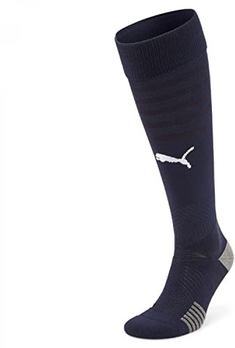 PUMA Fußball - Teamsport Textil - Stutzenstrümpfe teamFINAL Strumpfstutzen blauweiss 3 (39-42)