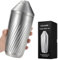 COCKSHIER Juego de coctelera – Innovador coctelera de acero inoxidable aislado al vacío de doble pared, mezclador de margaritas y juego de cuchara para mezclar, coctelera de martini para camarero