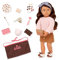 Our Generation Coco Fashion Doll - Posable 18-inch Baker Doll, Baking and Chocolate Themed Doll, Winter Christmas Outfit, Girl Doll For Ages 3+