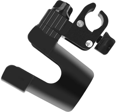 CONGARTENO Soporte Portavasos Giratorio para Cochecito Carrito Silla de Ruedas y Bicicleta Accesorio Seguro para Botellas y Tazas Compatible con Coche Bebes y Carrito Paseo