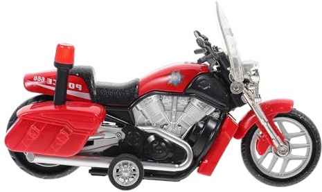 Alasum Juguete de Motocicleta para Niño Aleación y Abs, Tracción Trasera, Diseño Seguro y Duradero, Fácil de Usar para Coordinación Mano-Ojo, Adecuado para Cumpleaños y Navidad