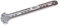 Knauf 100 Stück Ankerhänger für CD 60/27 180mm Trockenbau Deckenabhänger, Silber, Metall, Drywall Ankerhänger, CD-Haken, Decken
