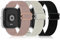 CHANRASI 3 Stück Elastisches Nylon Loop Armband Kompatibel mit Xiaomi Redmi Watch 5/Redmi Watch 4,Stoff Geflochten Sport Band Damen Herren für Xiaomi mi Band 9 Pro/8 Pro
