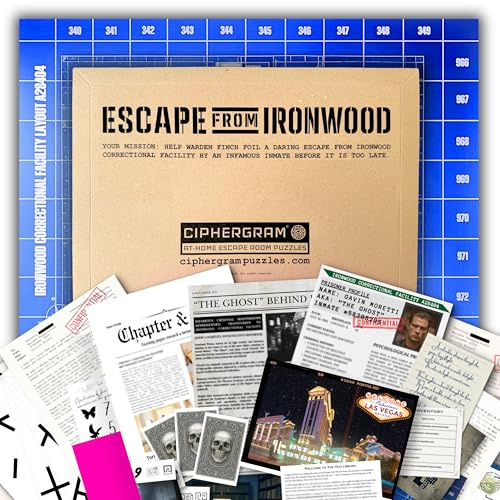 Escape From Ironwood - At-Home Escape Room pusselspel