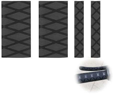 MFCGHXR Copertura Universale Termorestringente per Manopole e Comandi Riscaldati – 2 Paia, Adatta a Moto, Biciclette, Attrezzi e Altro